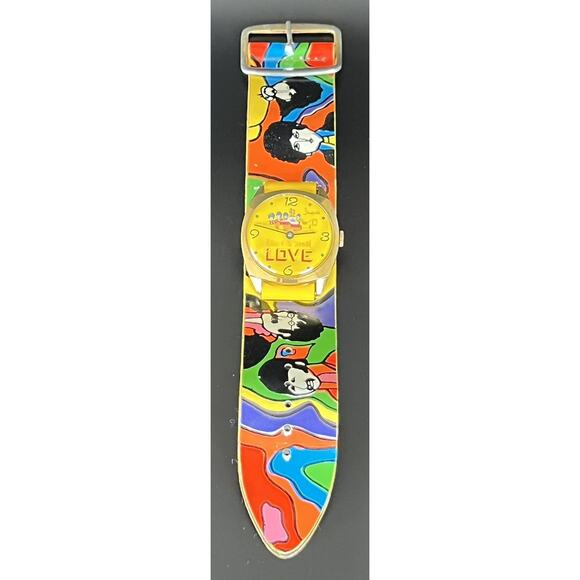 The Beatles Yellow Submarine "Love" Watch By Sheffield 1968 Extremely RARE - Picture 4 of 13